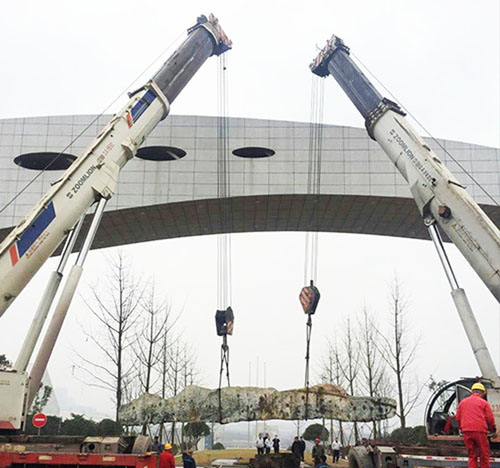 	 龙庙吊大型景观石